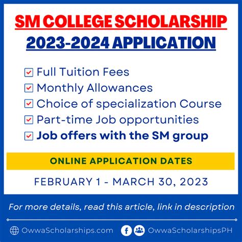 sm scholarship exam|Dear Applicant, .